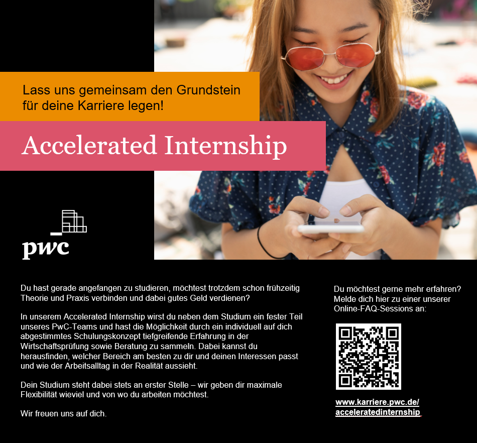 PwC Accelerated Internship